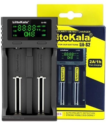 Зарядний пристрій LCD microUSB