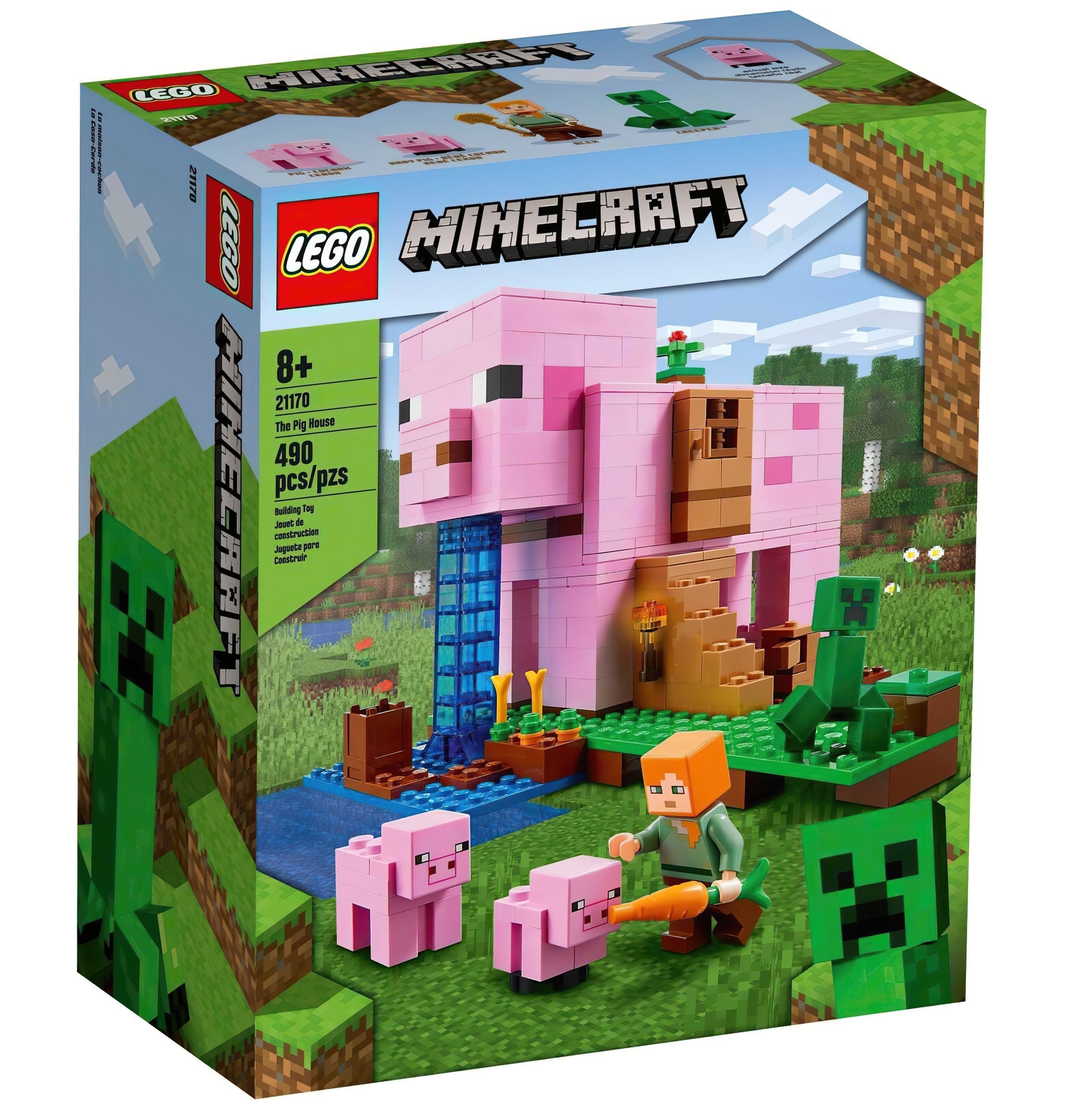 Конструктор Minecraft Будинок-свиня