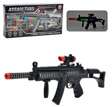 Автомат на бат-ці звук, світ., в коробці, 44×5×23см КІ