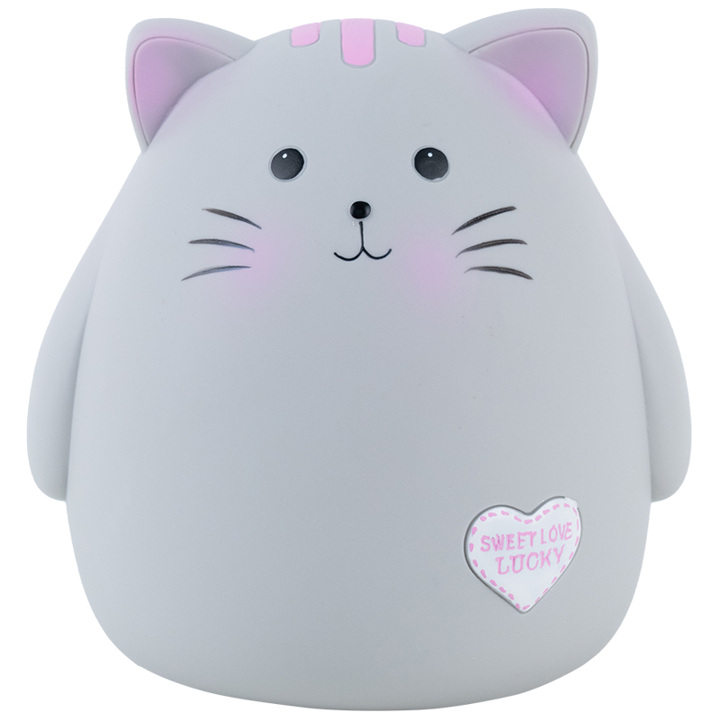 Скарбничка пластикова grey cat