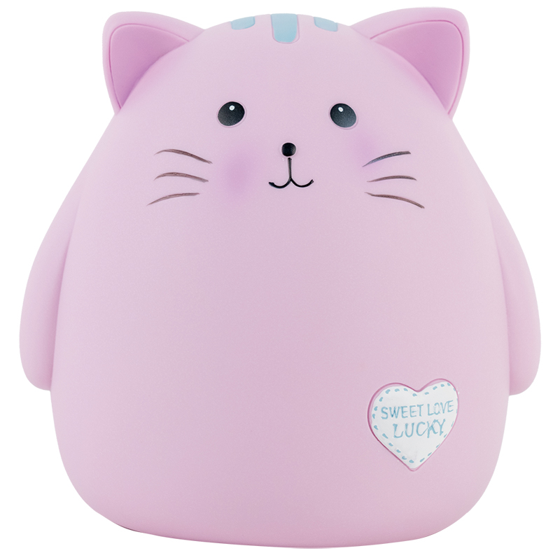Скарбничка пластикова pink cat