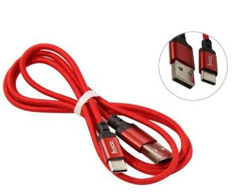 Кабель USB > Type-C X14 1м red