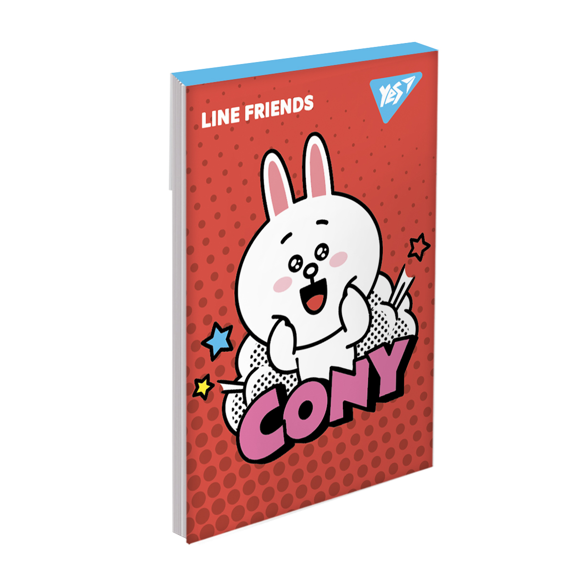 Блокнот А7 48 аркушів клітинка Line friends