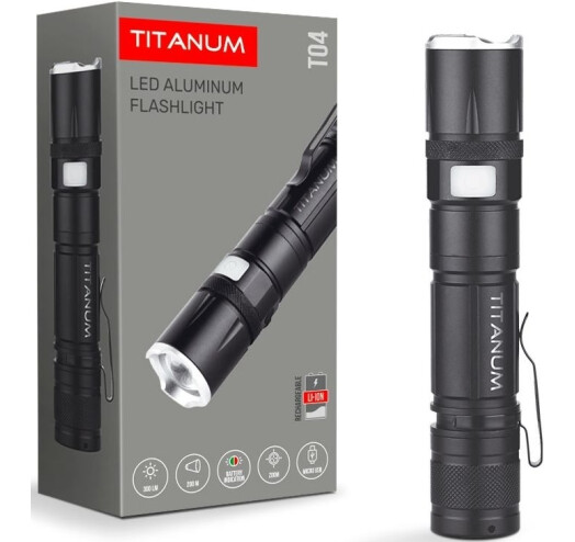 Ліхтар акум. 300lm, 6500K, LED
