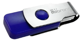 Флеш-пам`ять 32GB «Mibrand Gen1 Lizard» USB3.2 light blue