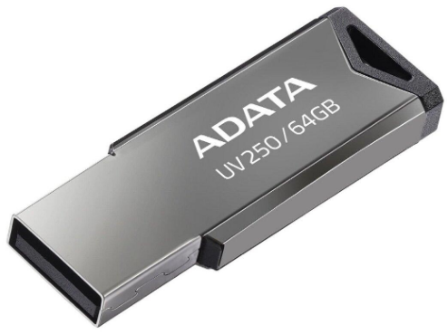 Флеш-пам`ять 64GB AUV250 USB2.0 black