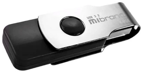 Флеш-пам`ять 64GB «Mibrand Gen1 Lizard» USB3.2 black