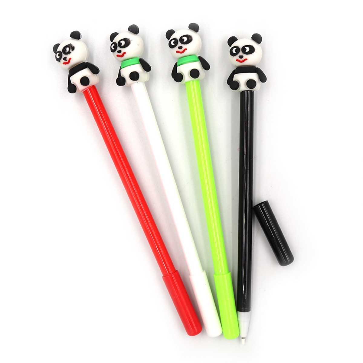 Ручка гелева «Panda» з іграшкою, синя