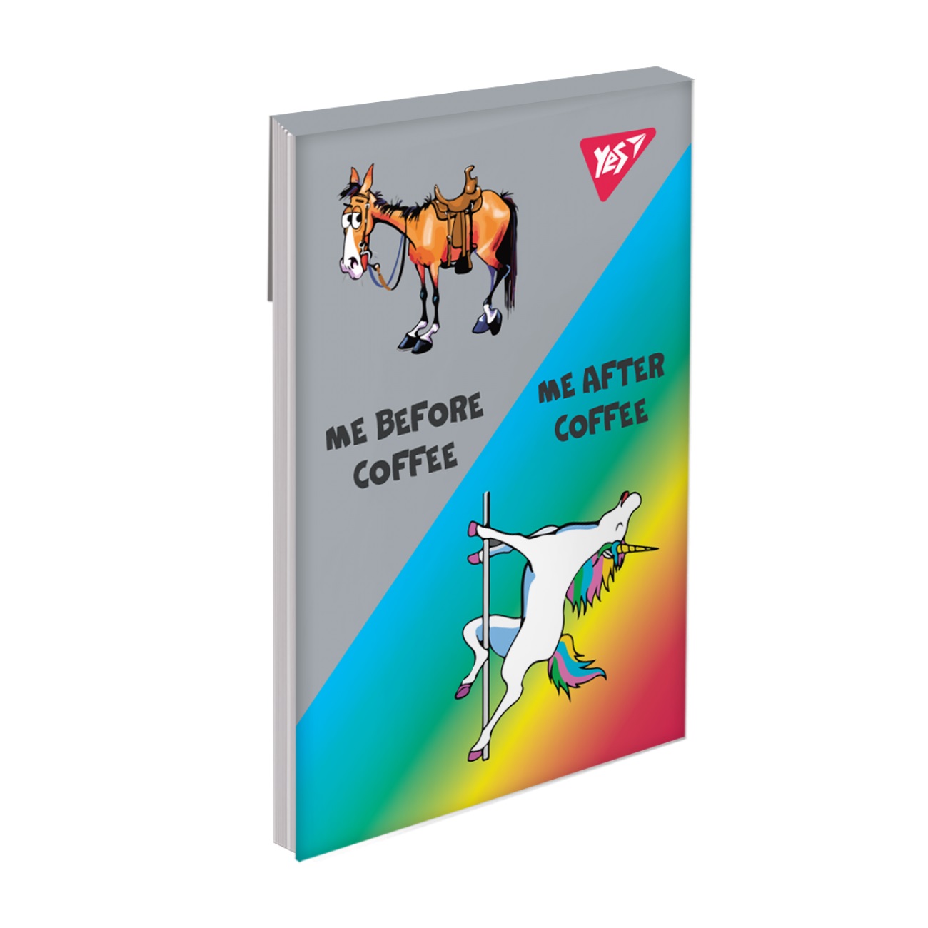 Блокнот А7 48 аркушів клітинка картонний Cool animals, клей
