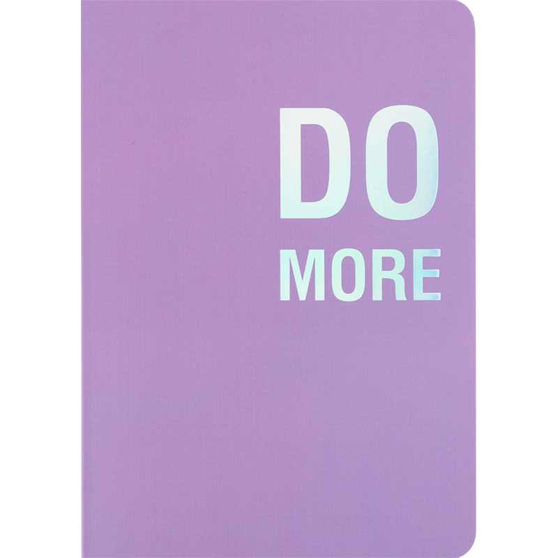 Блокнот А5 80 аркушів клітинка картонний «Motivation» Do more