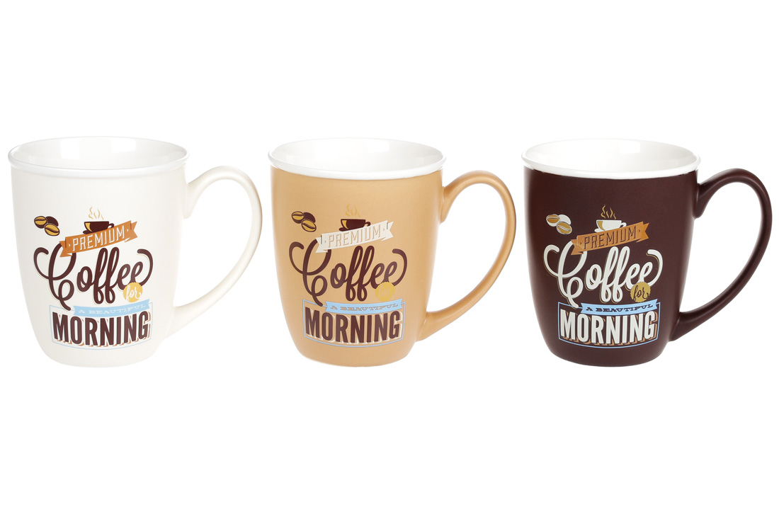 Чашка керамічна 340мл «Morning Coffee»