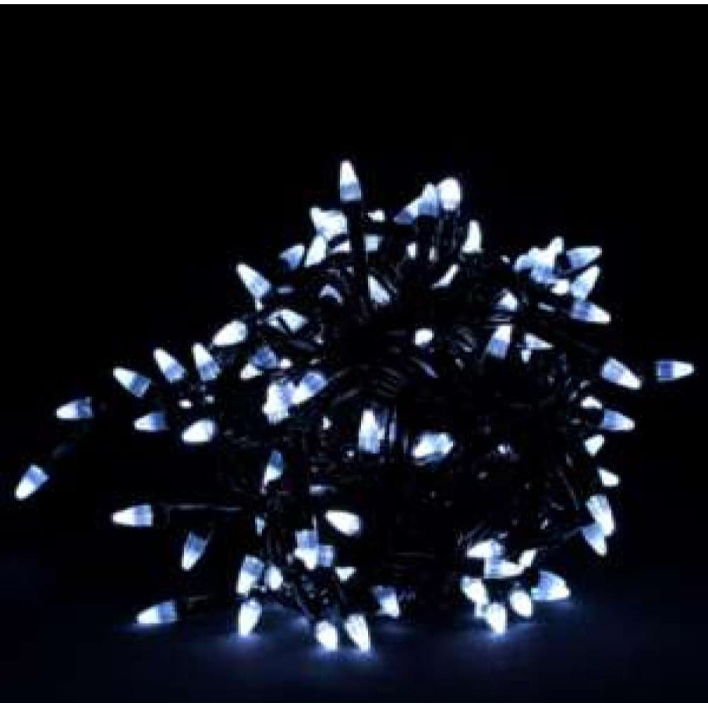 Гірлянда електрична Конус 500 LED білий, чорний провід