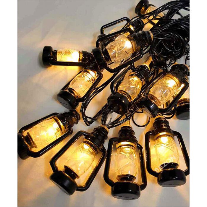 Гірлянда електрич. Ліхтарик-2 12LED теплий-білий, L-5м