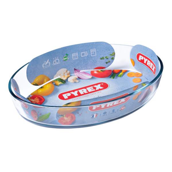 Форма для випічки «Pyrex Essentials» 30×21×6см 2л скло овальна /16977