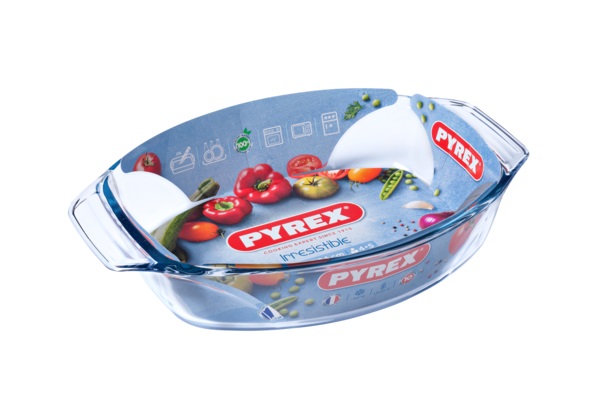 Форма для випічки «Pyrex Irresistible» 35×24×6см 2,8л скло овальна /00011