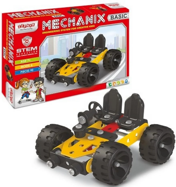 Конструктор металевий «Mechanix Basic» 90дет.
