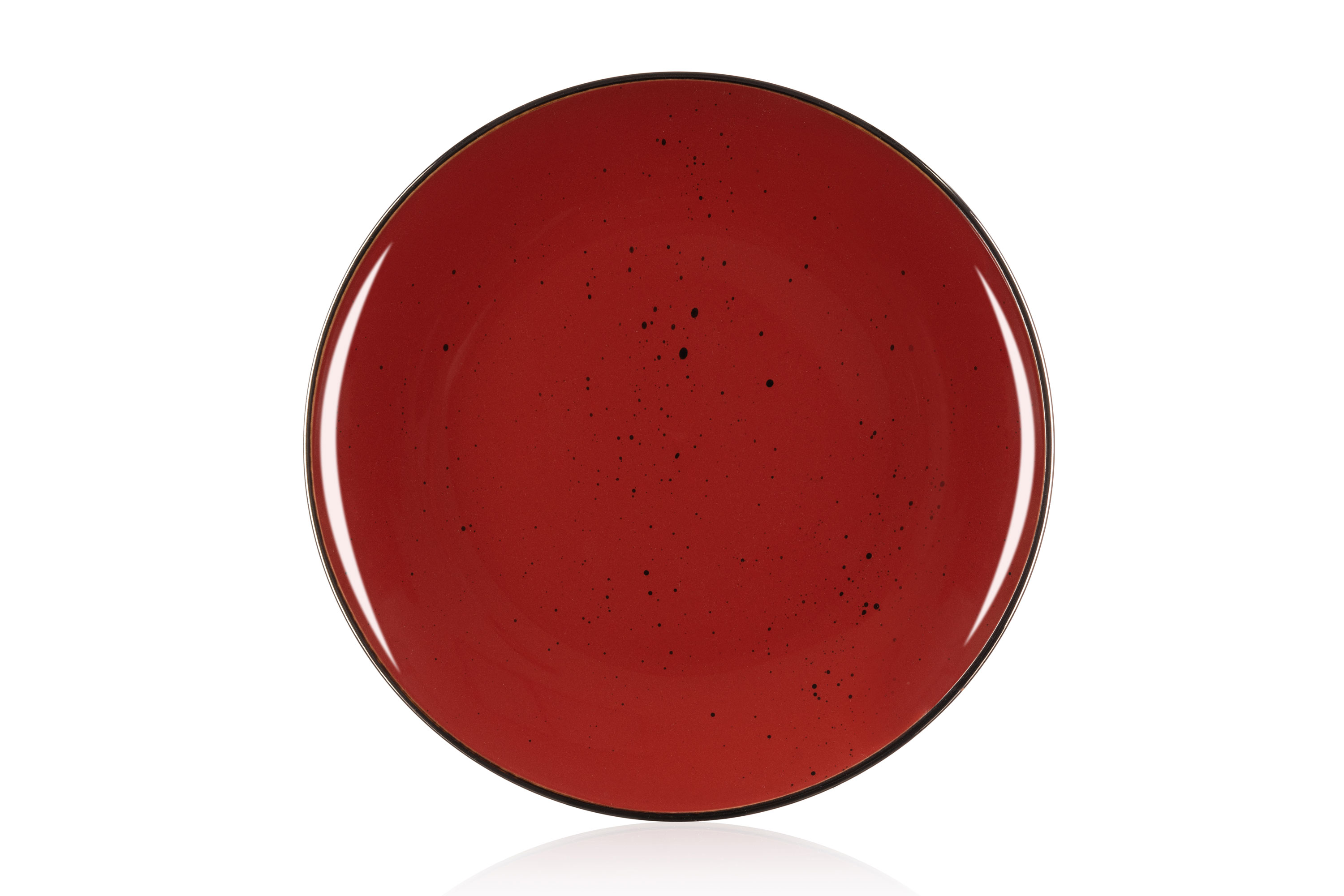 Тарілка обідня керамічна «Ardesto Bagheria» Sangria 26см