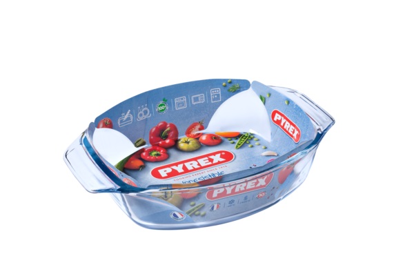 Форма для випічки «Pyrex Irresistible» 30×21×7см 2л скло овальна /90015