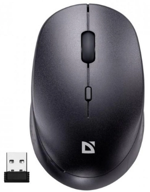 Мишка BT Auris MB-027 «безшумна» (1600dpi) black
