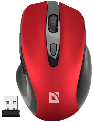 Мишка BT Prime MB-053 (1600dpi) red 6 кнопок