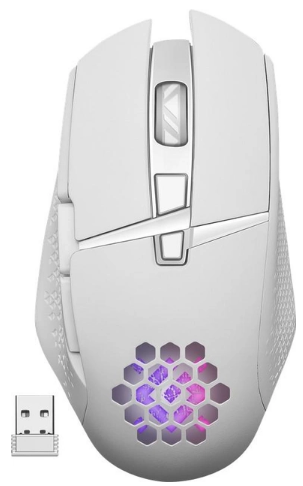 Мишка BT ігрова Glory GM-514 3200dpi підсвітка, white