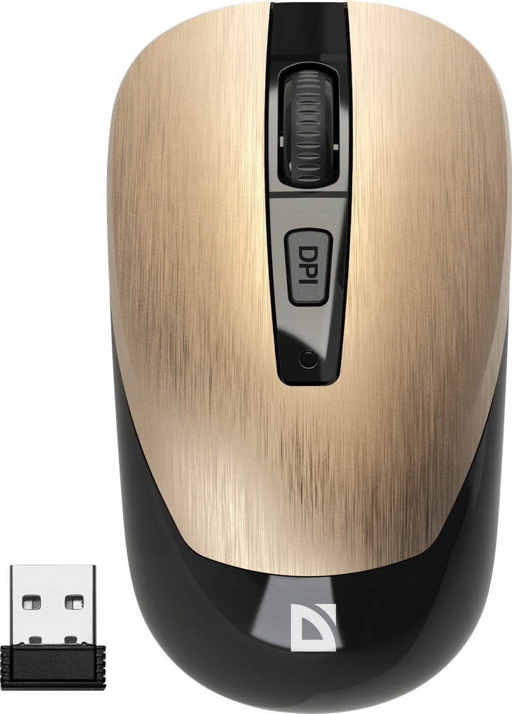 Мишка BT Wave MM-995 «безшумна» (1600dpi) золота