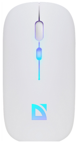 Мишка BT Touch MM-997 RGB (1600dpi) white (вб. акум.)