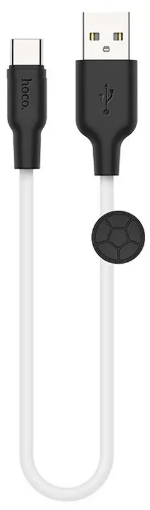 Кабель USB > Type-C X21 Silicone 0.25м black/white