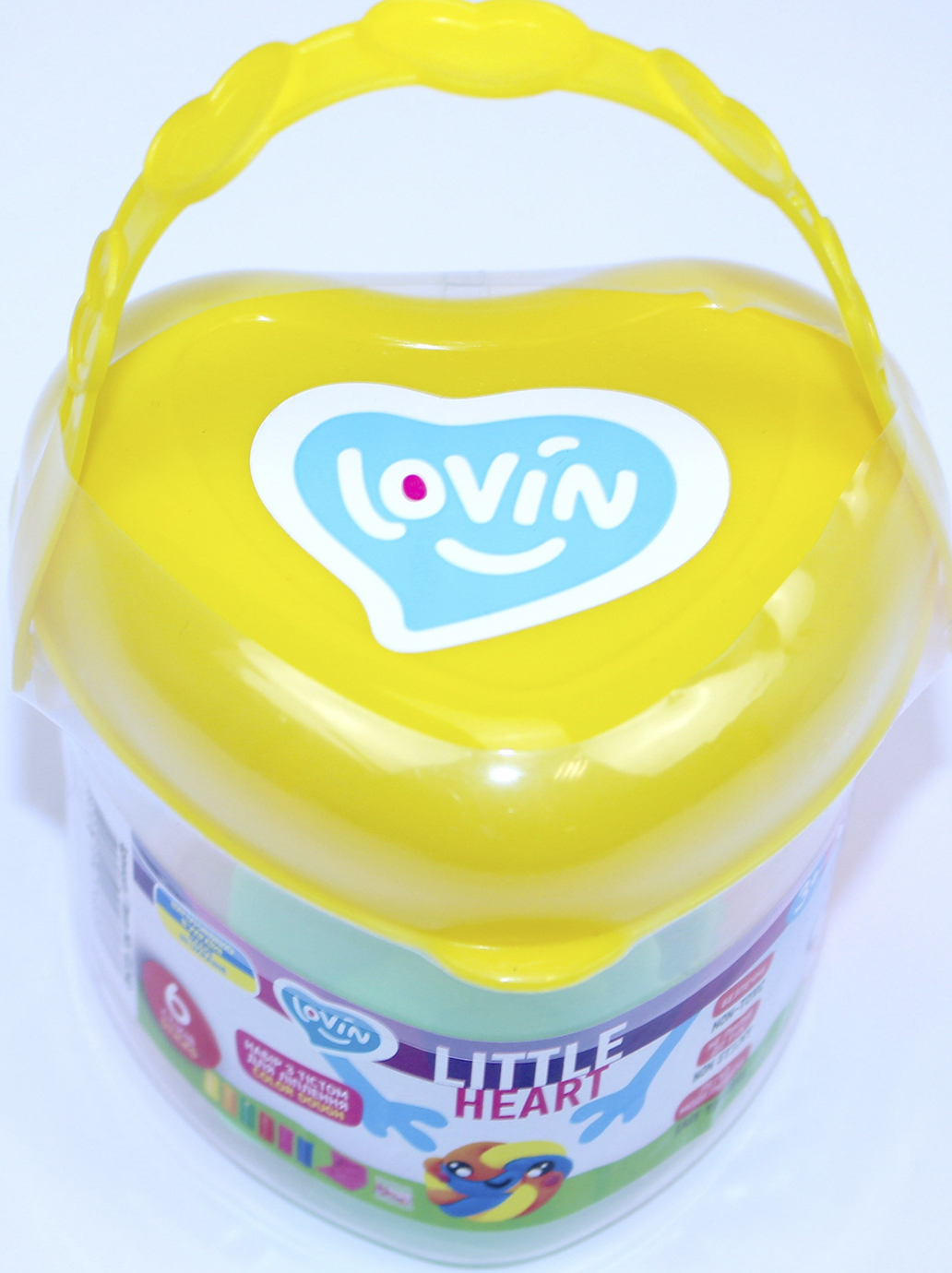 Набір тіста для ліплення Little Heart 6 кольорів
