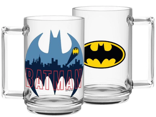 Чашка скло 330мл «Berlin»«Batman city»