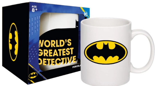 Чашка керамічна 350мл «Циліндр»«Batman. World's greatest detective»
