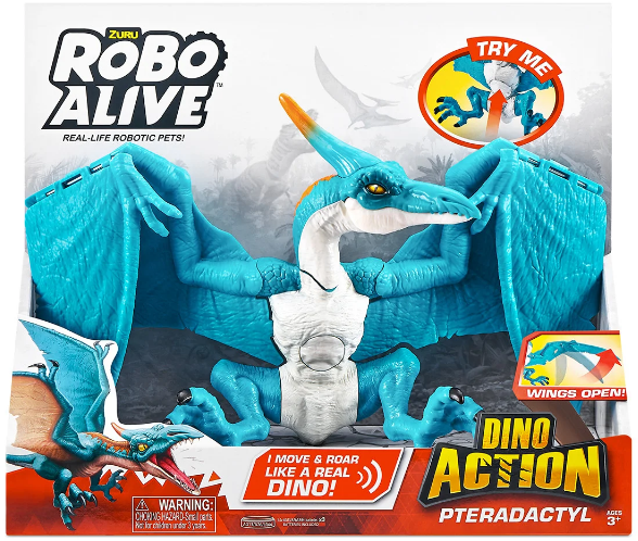 Іграшка інтерактивна «Robo Alive Dino Action»- Птеродактиль