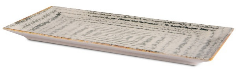 Блюдо керамічне «Ipec Storm» 30×15см