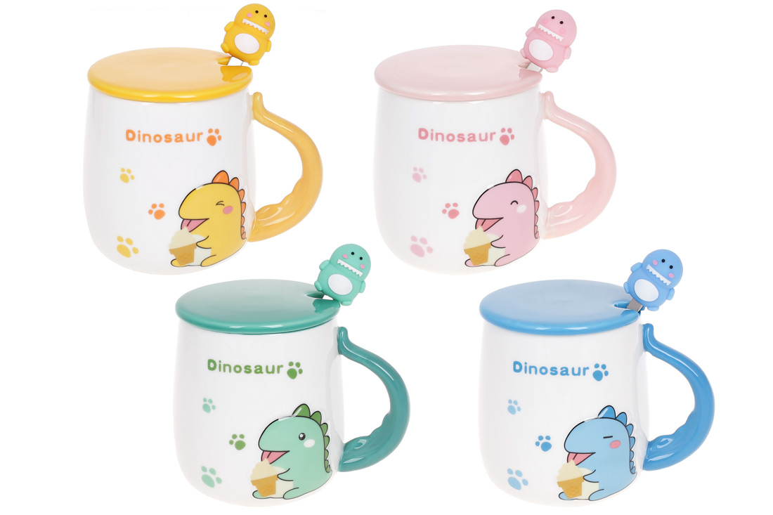 Чашка керамічна 430мл «Dinosaur»