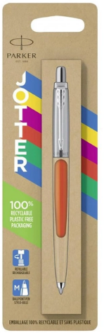 Ручка кулькова «Parker Jotter Plastic Orange» блістер