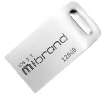 Флеш-пам`ять 128GB «Gen1 Ant» USB3.2 silver