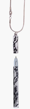 Ручка кулькова Lace в подар. футлярі., білий