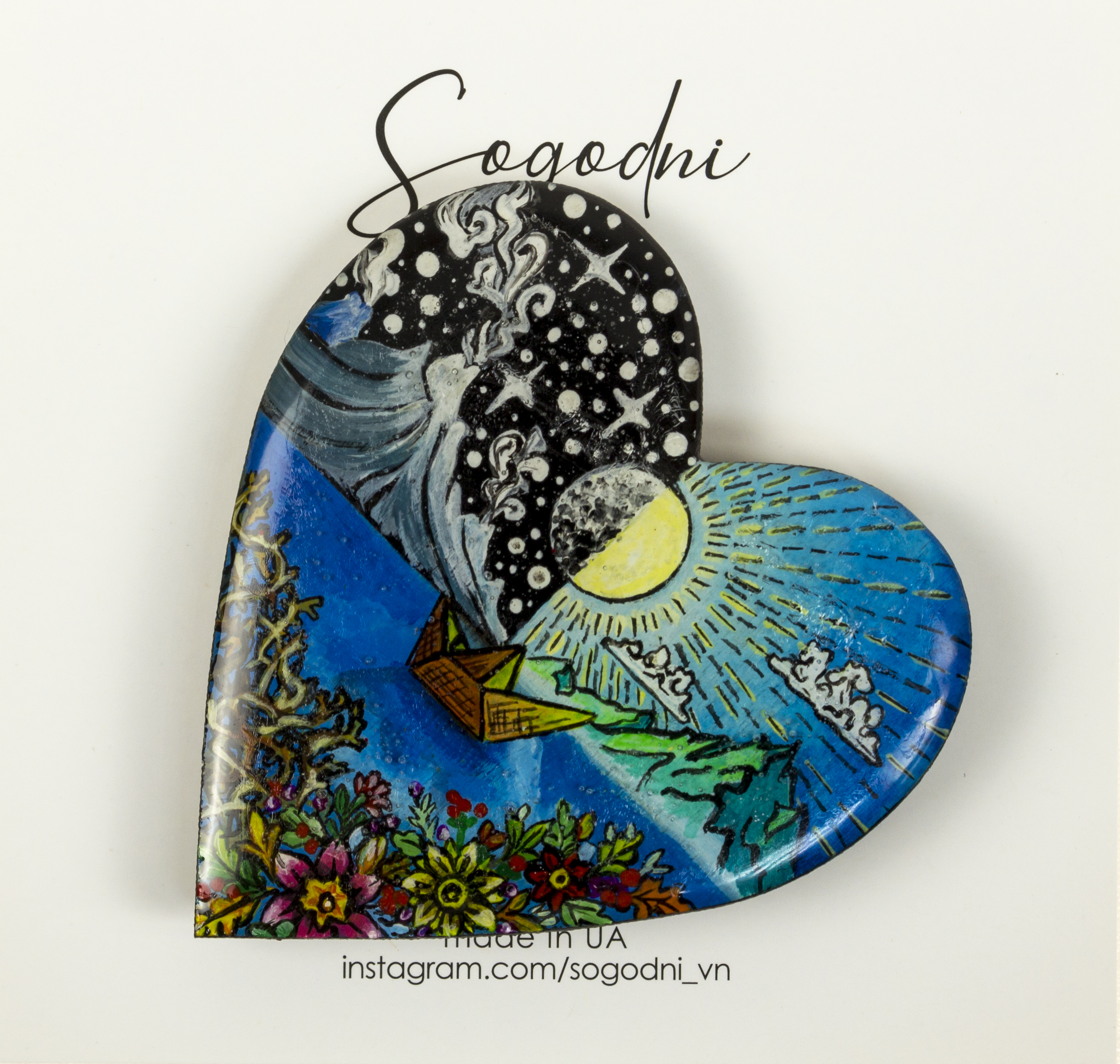 Брошка «Sogodni» Heart L