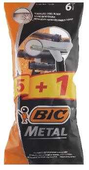 Станок однораз. «Bic-Metal» 5+1 шт