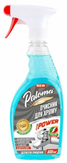 Миючий засіб д/чистки хромових поверхонь «Палома» (курок) 600мл