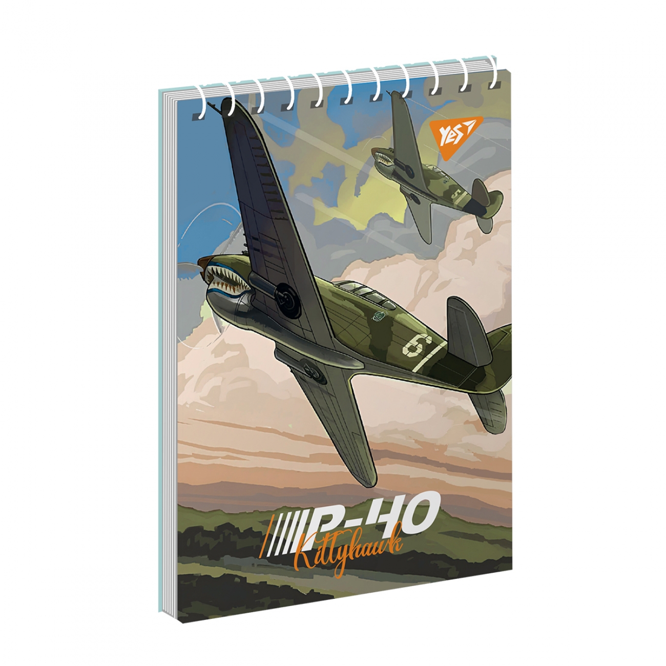 Блокнот пруж. А6 80 аркушів «Planes»