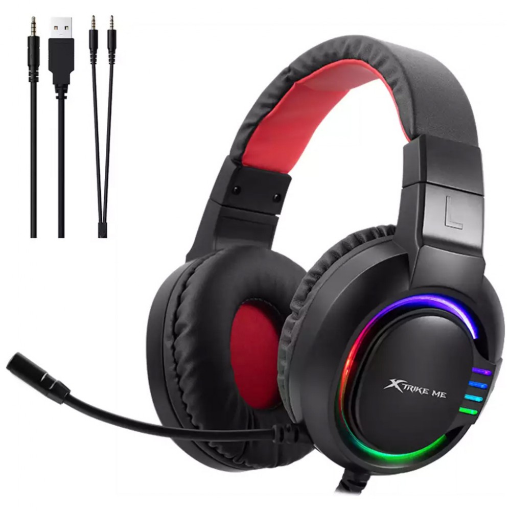 Навушники GH-405 USB+мікрофон чорний