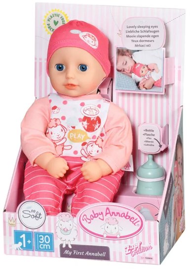Лялька «My First Bath Annabell» - Моє перше малятко 30см