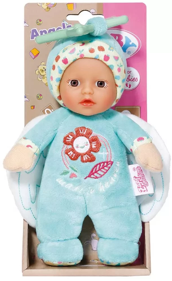 Лялька «Baby Born» «For babies» - Блакитне янголятко 18см