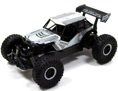 Машина RK «Off-Road Crawler» Speed King (1:14) металева, сірий металік