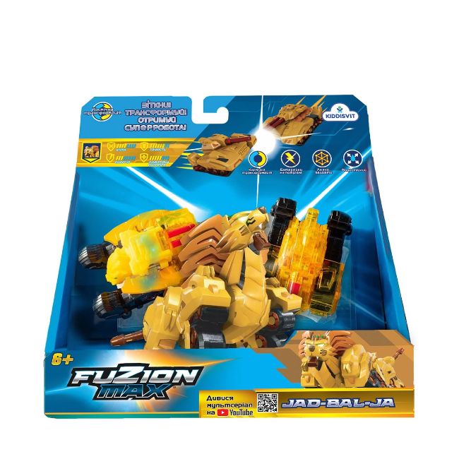 Ігровий набір літаків-трансформерів «Fusion Max» Джад-Бал-Джа