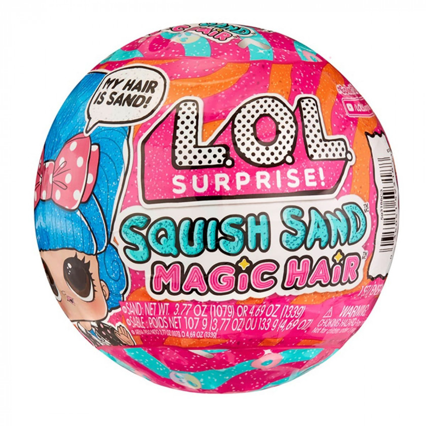 Ігровий набір з лялькою «L.O.L Surprise» «Squish Sand» - ЧАРІВНІ ЗАЧІСКИ