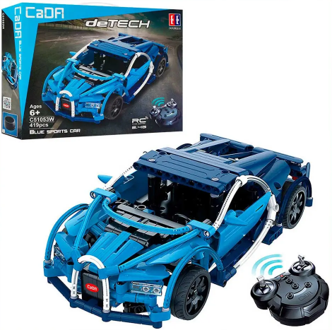 Конструктор Машина 28см, RK, USB, 419дет., в коробці, 42×34×9см