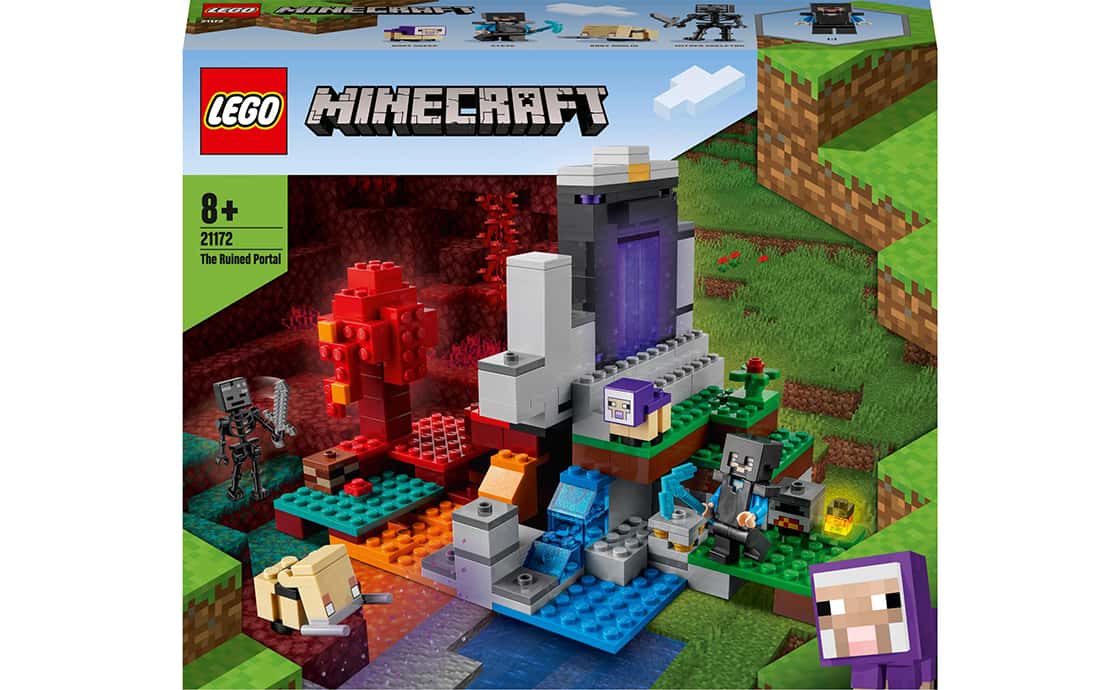 Конструктор Minecraft Зруйнований портал