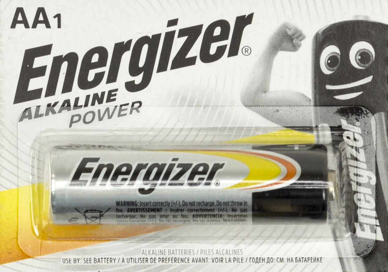 Батарейка Alkaline Power LR-06/блістер відривний 1 шт